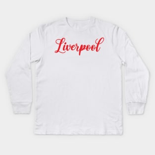 Liverpool Kids Long Sleeve T-Shirt